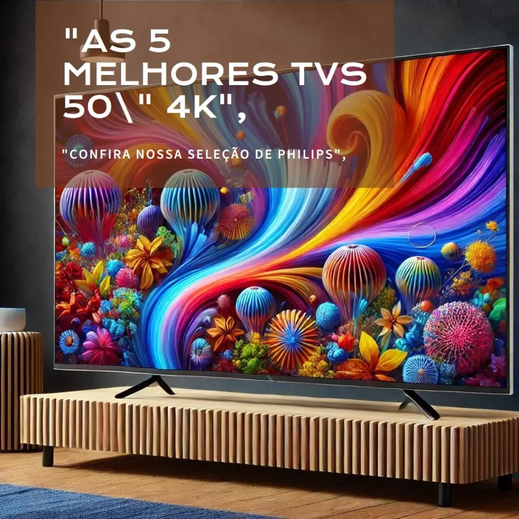 As 5 Melhores Opções de tv 50 polegadas 4k philips