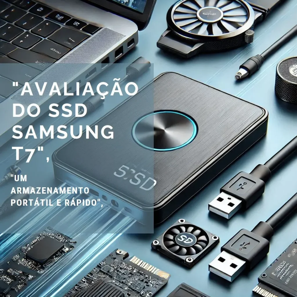Samsung SSD T7 4TB: Velocidade e Confiabilidade em um Design Compacto