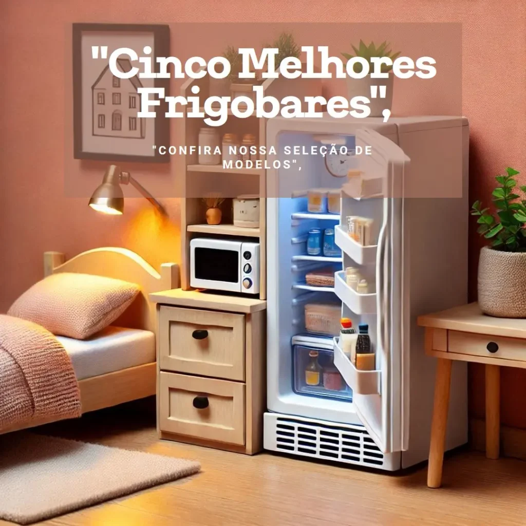 Cinco Melhores Modelos de frigobar pequeno para quarto