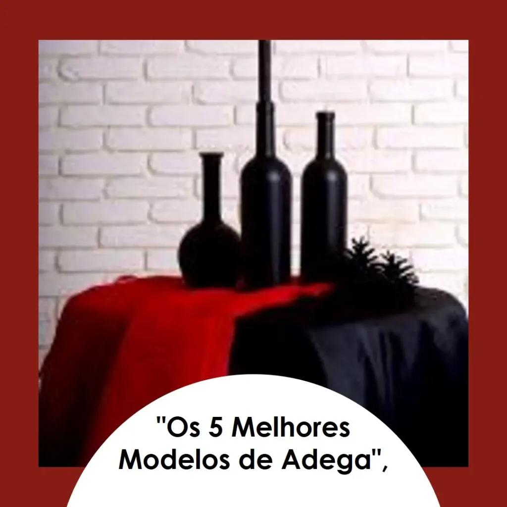 Os 5 Melhores Modelos de adega para vinhos