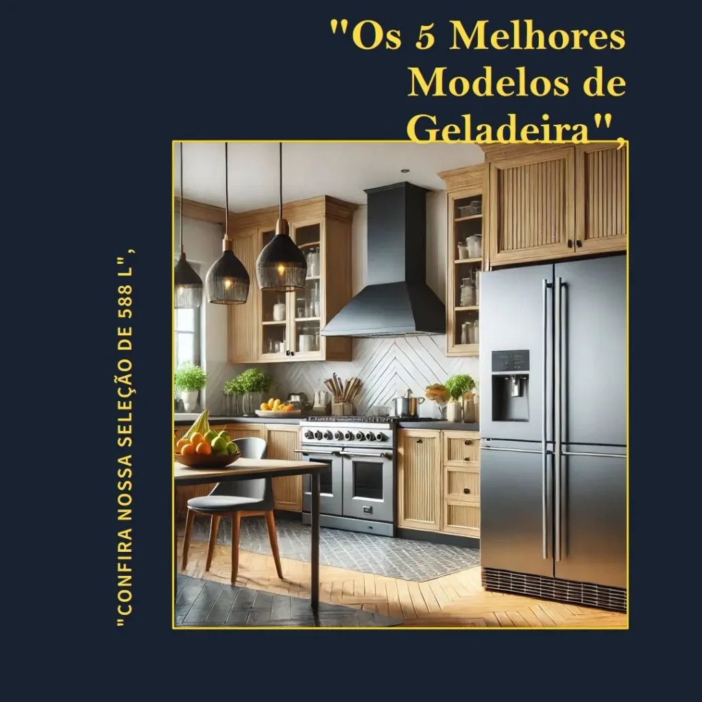 5 Melhores Modelos de  geladeira 588 l