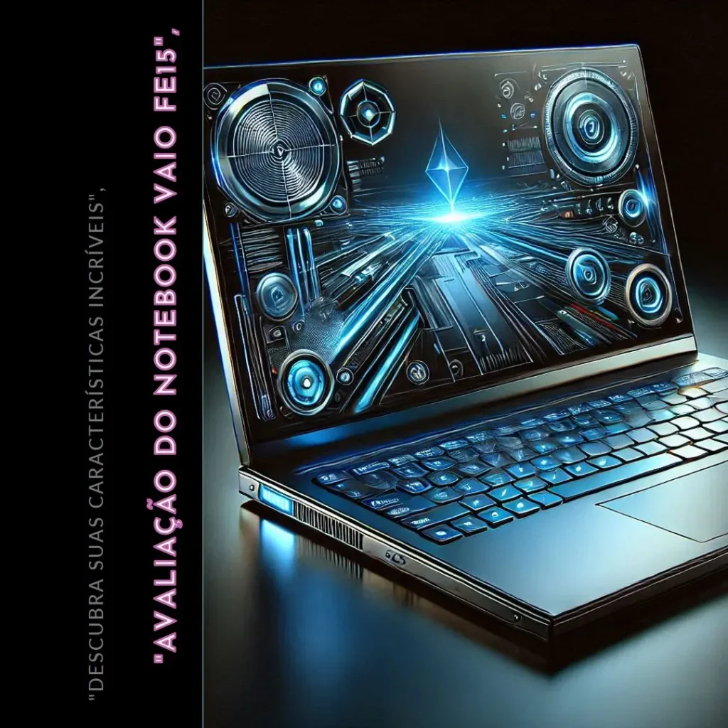 Notebook VAIO FE15 AMD Ryzen 7 5700U Linux 8GB 256GB SSD Full HD