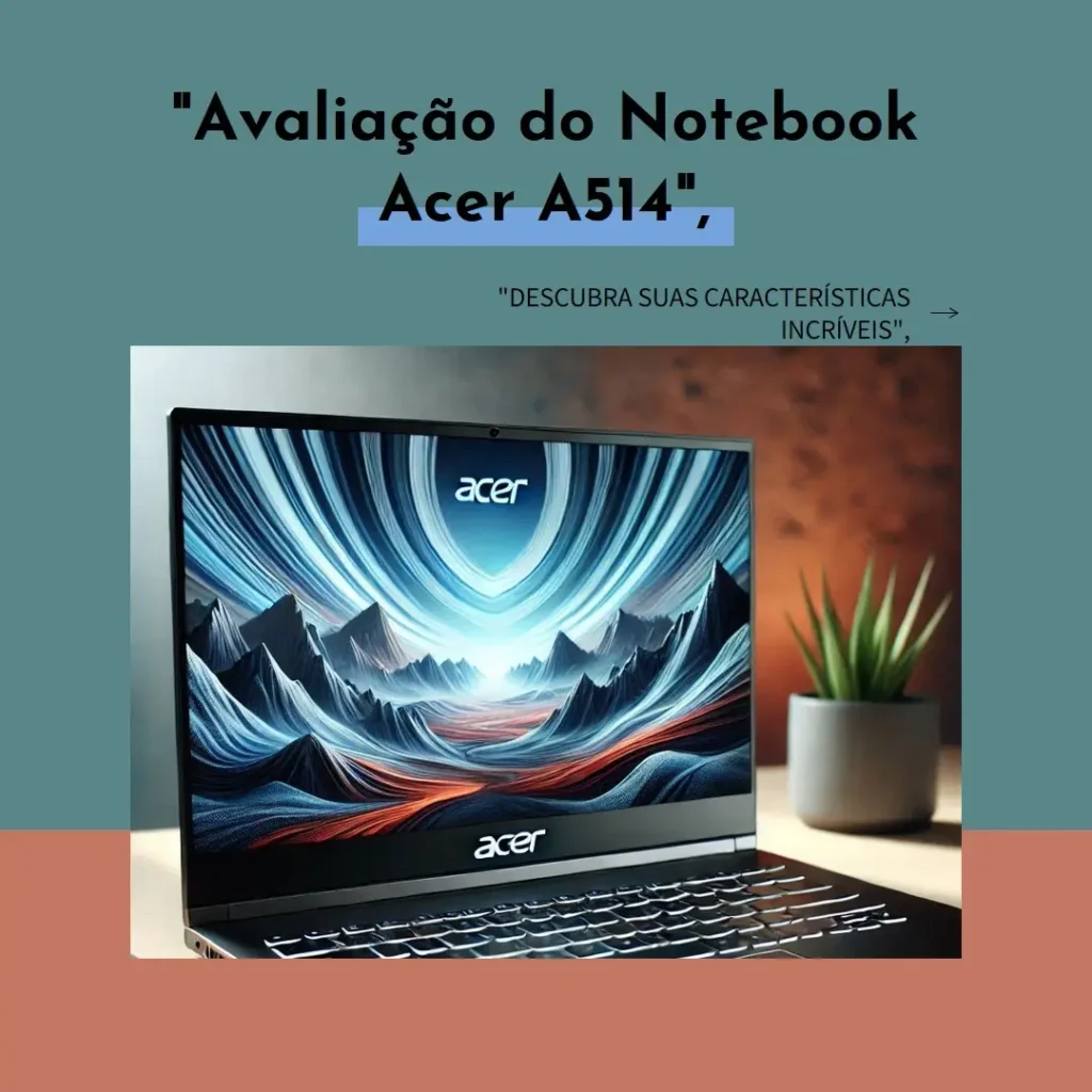 Notebook Acer A514-54-324N i3 4GB 256GB Linux