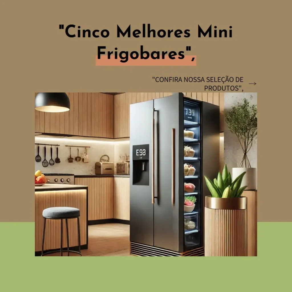 Cinco Melhores Modelos de mini frigobar