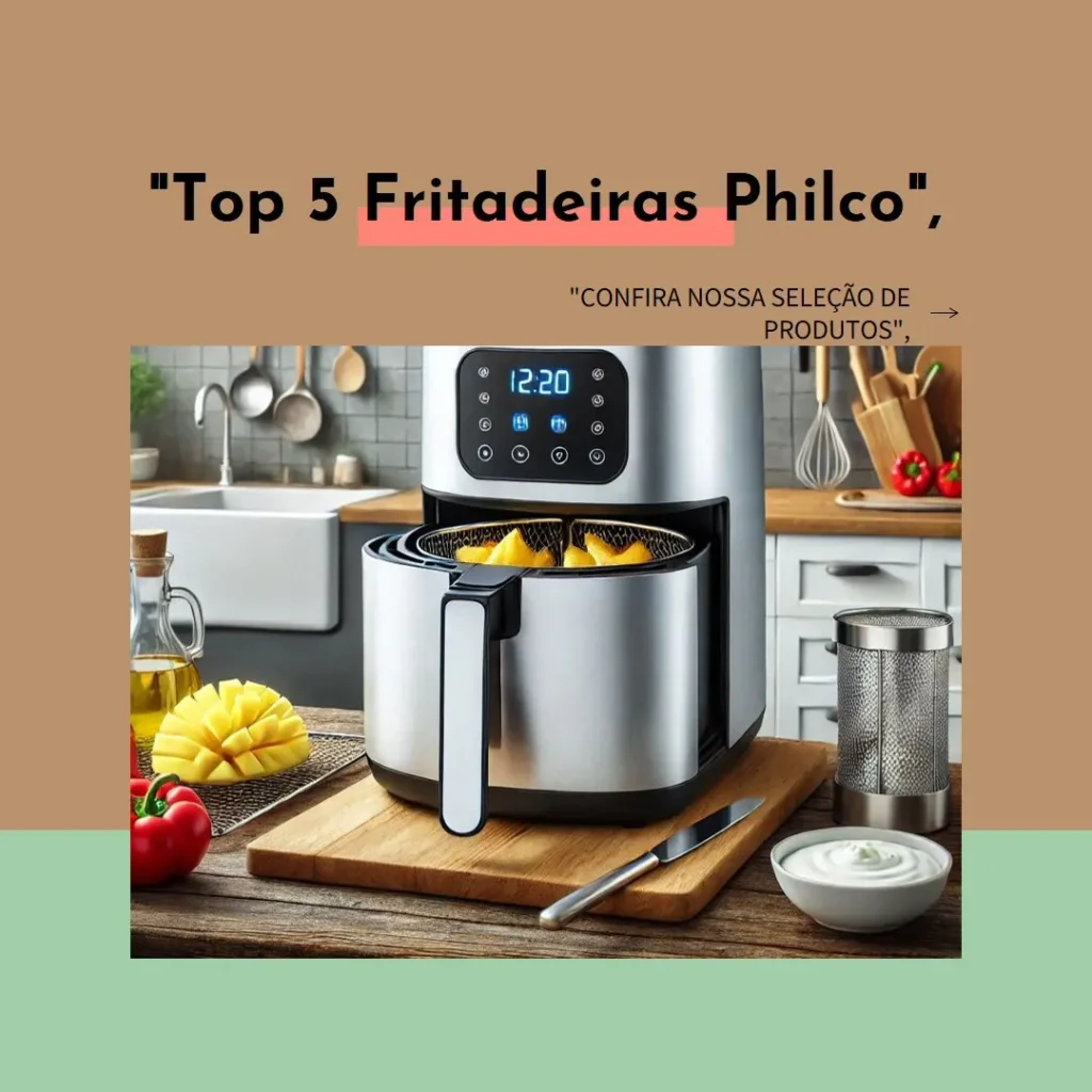 Top 5 Opções de fritadeira Philco air fryer Oven 12l