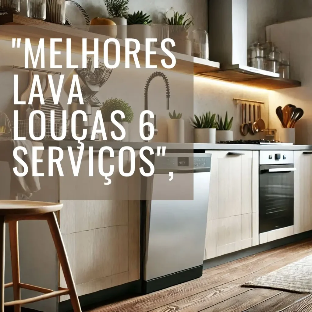 Lista de 5 Melhores: lava louça 6 serviços