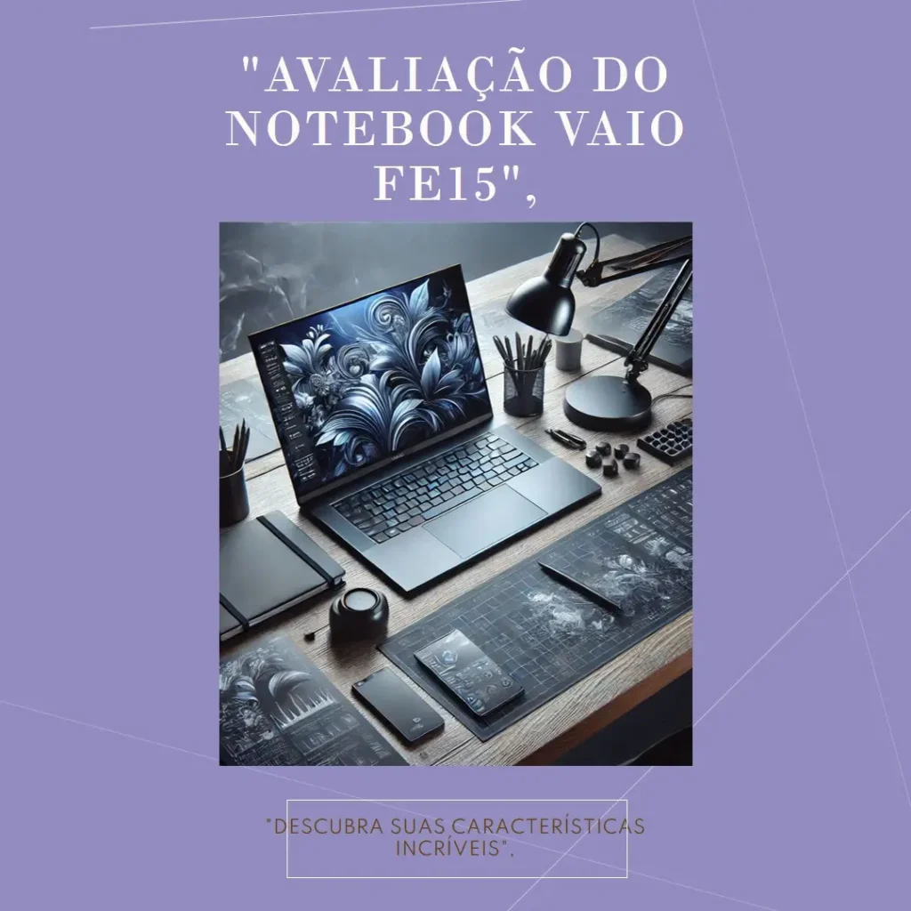 Notebook VAIO FE15: Alto Desempenho e Versatilidade em um Design Elegante