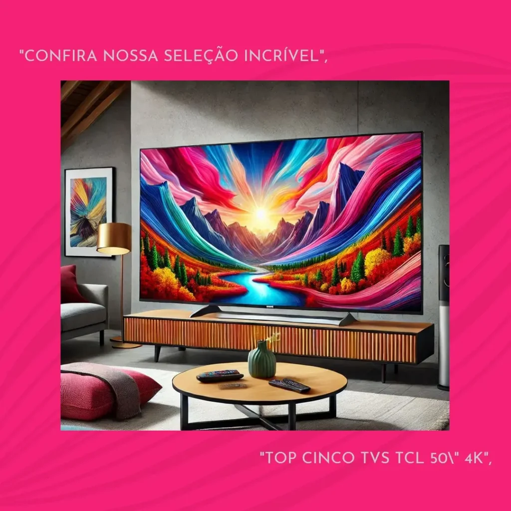 Top Cinco tv tcl 50 polegadas 4k android