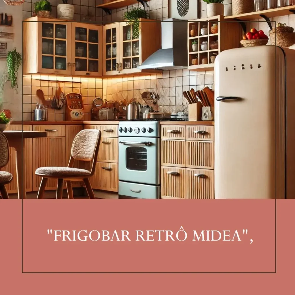 Principais Cinco  frigobar retrô Midea