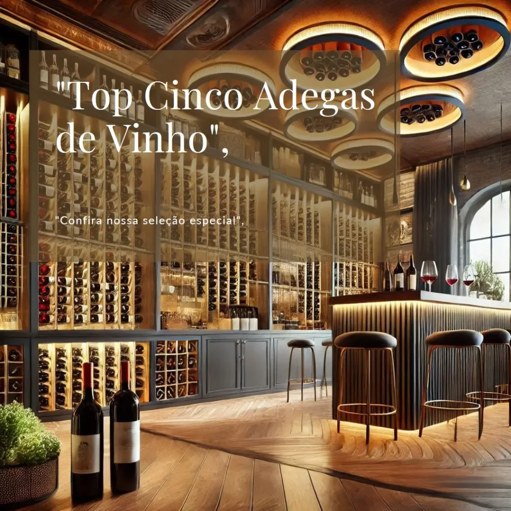 Top Cinco adega de vinho climatizada