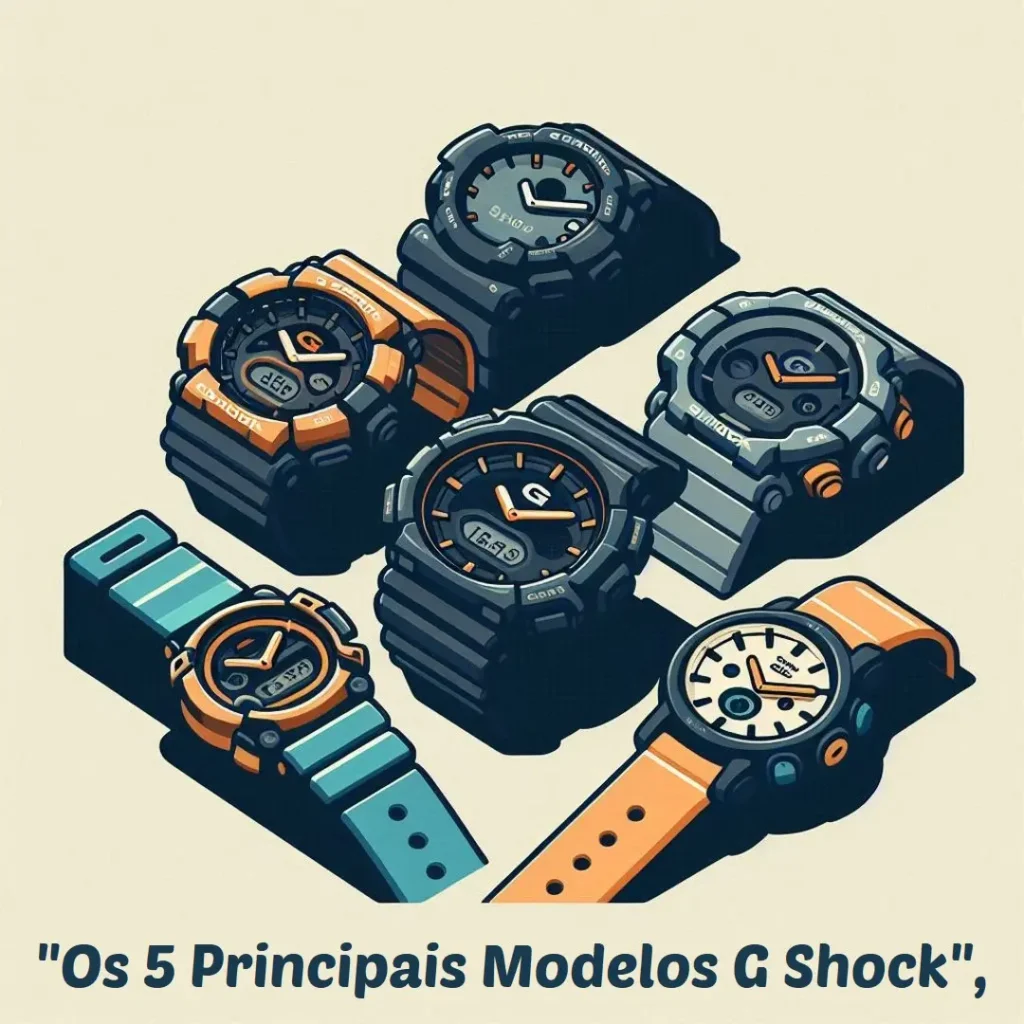 Os 5 Principais Modelos de G Shock Dw5600