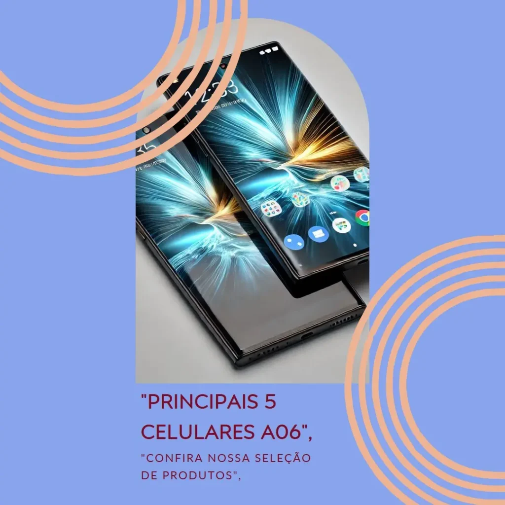 Principais 5 celular A06