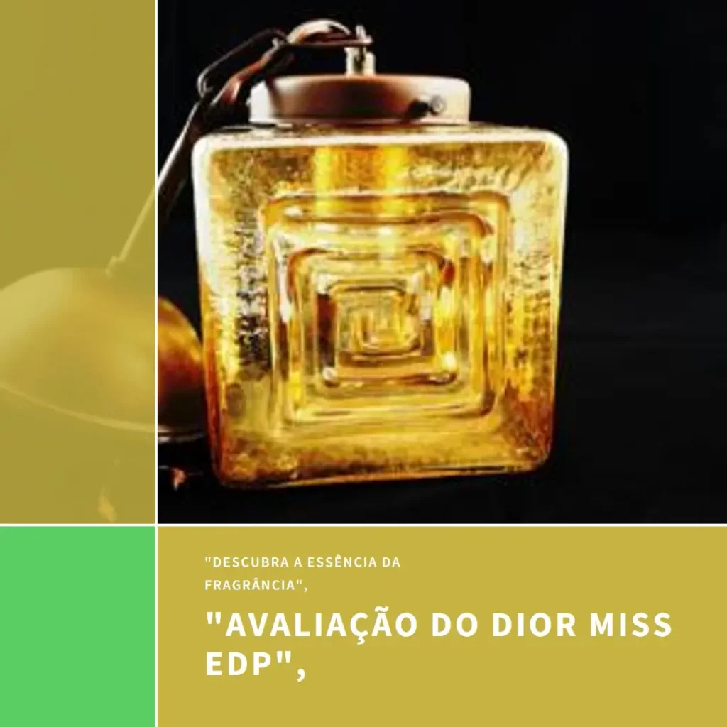 Dior Perfume Miss EDP 100ml: Aroma Floral e Chipre Inconfundível