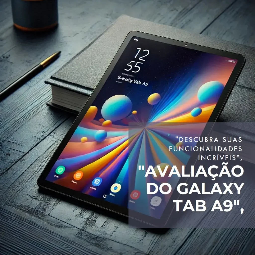 Tablet Galaxy Tab A9 8,7" 64GB 4G: Compacto e Potente