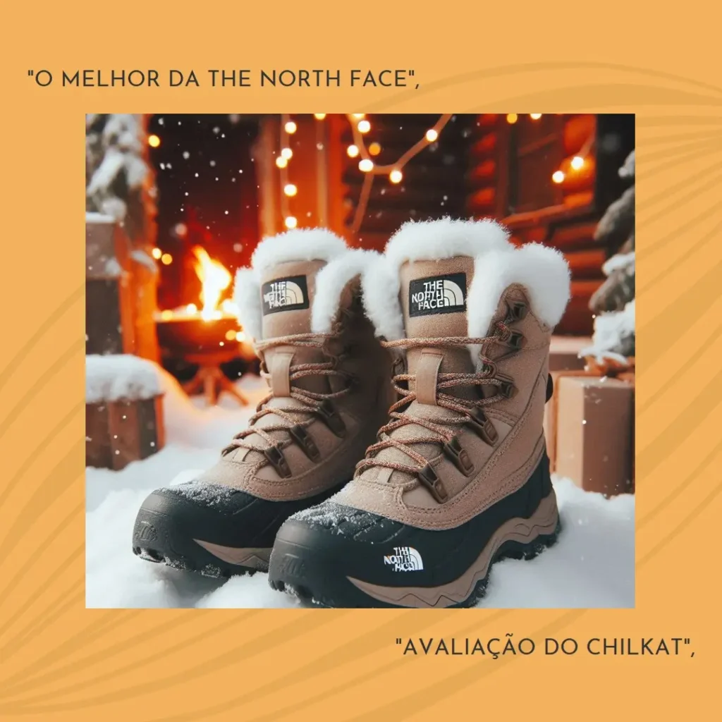 THE NORTH FACE Bota Masculina Impermeável Chilkat V Cognito