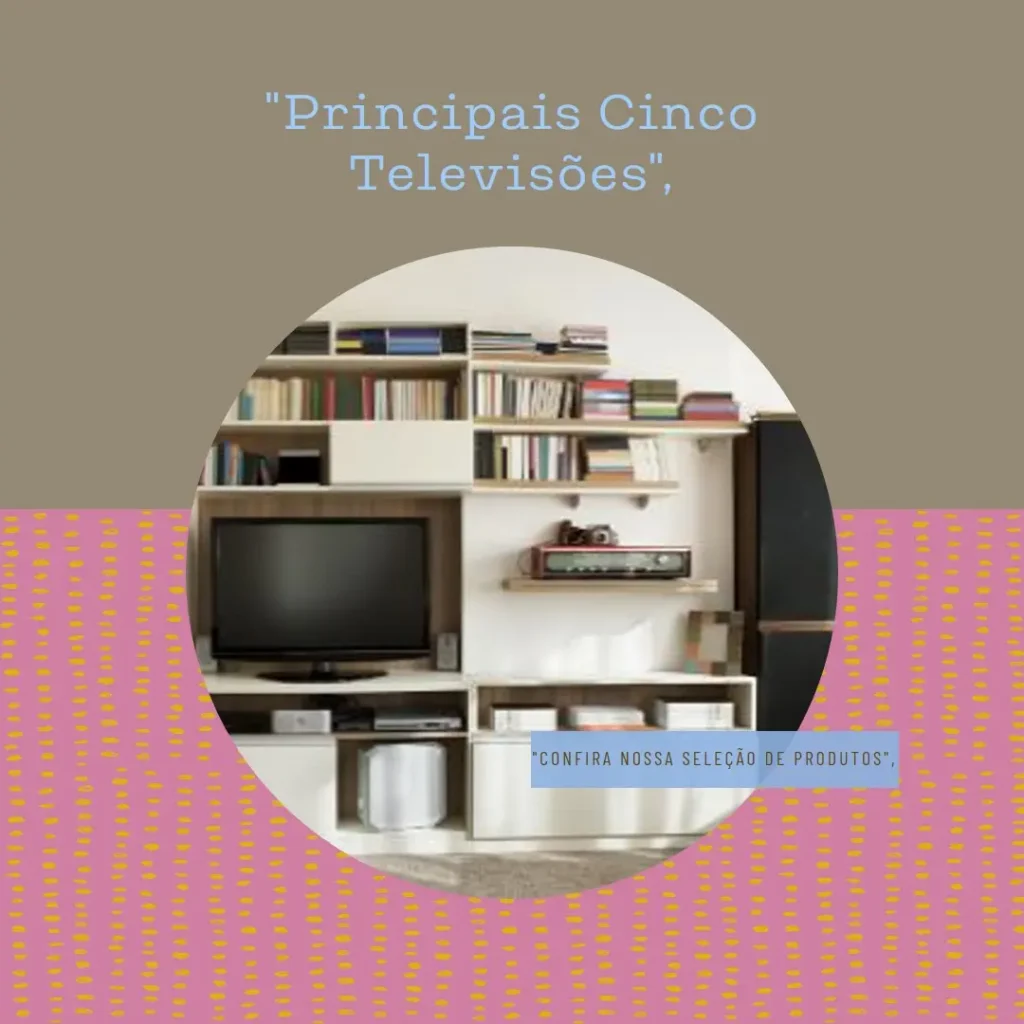 Principais Cinco  televisão Roku 43 polegadas