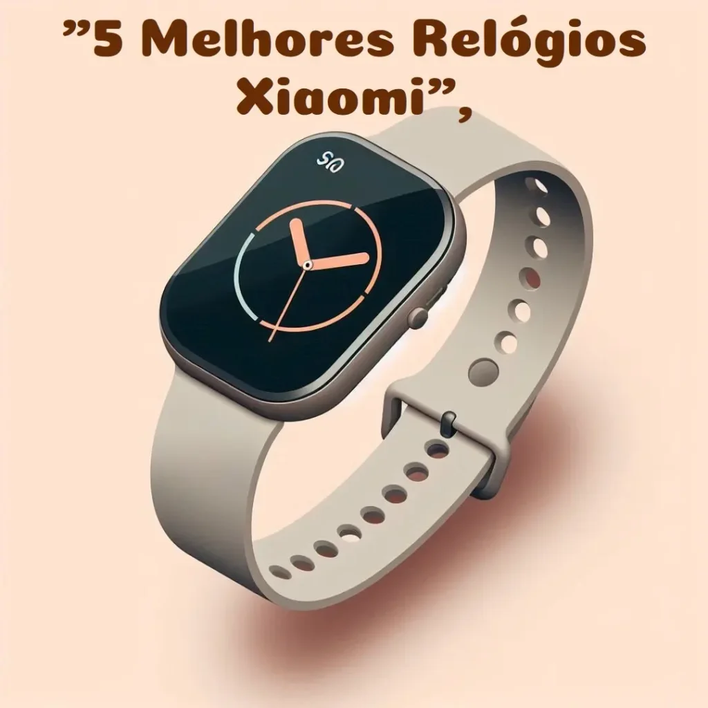 5 Melhores Modelos de relogio smartwatch Xiaomi