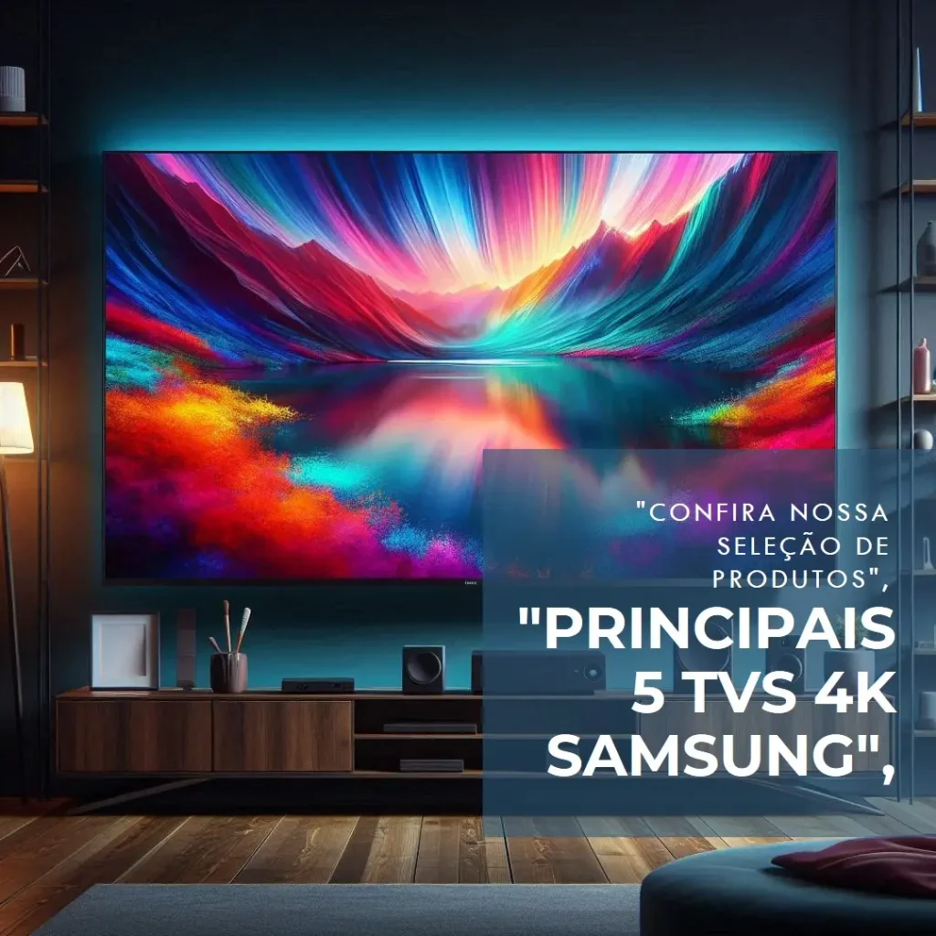 Principais 5 TV 4k Samsung 65 polegadas