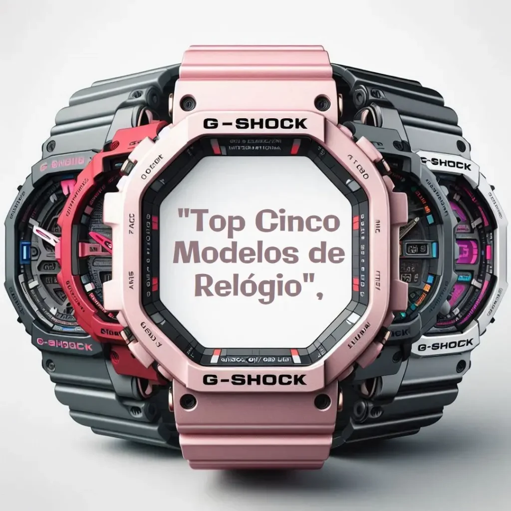 Top Cinco Modelos de Relógio Casio G-Shock