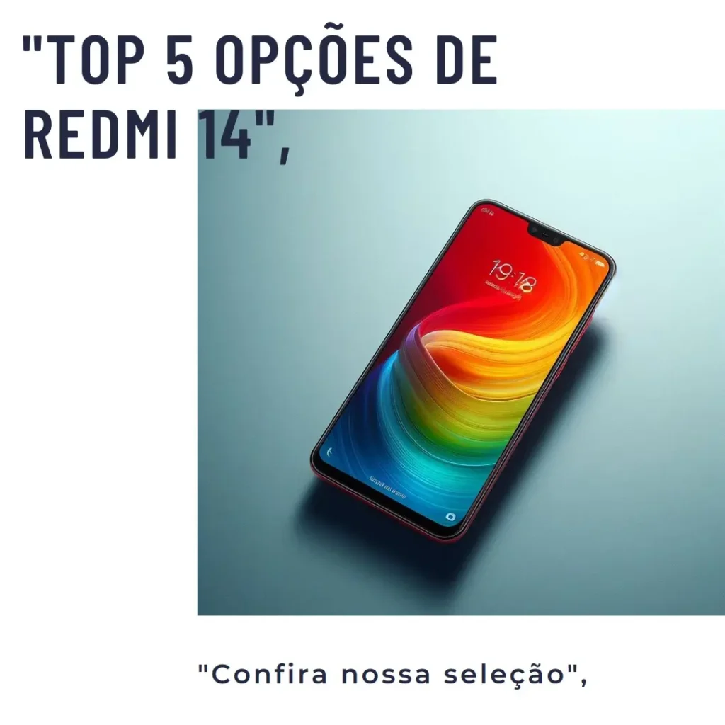 Top 5 Opções de Redmi 14