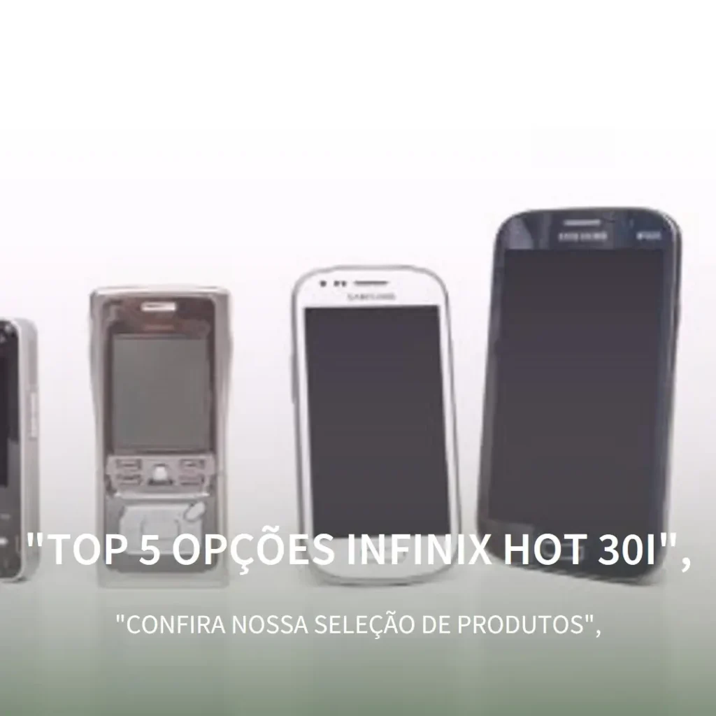 Top 5 Opções de infinix hot 30i