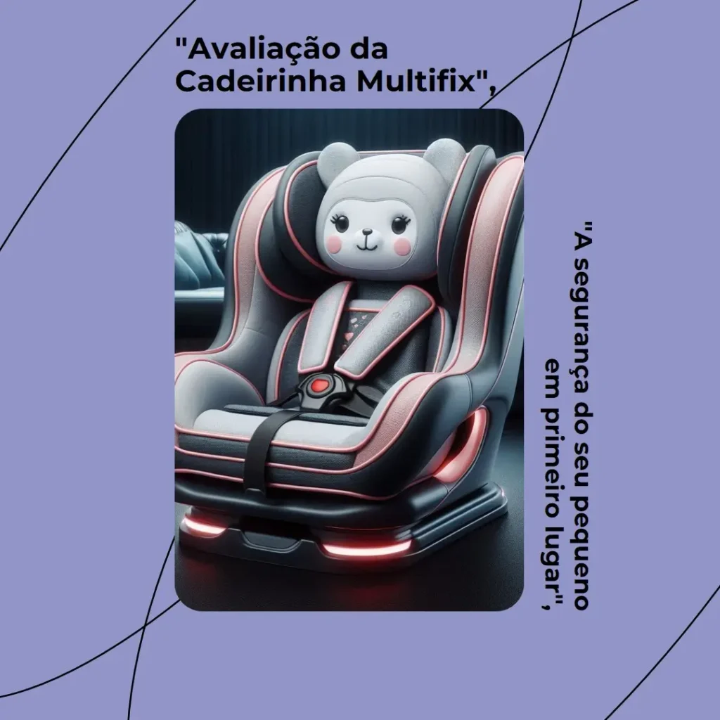 Safety 1st Cadeirinha Multifix 0 a 36kg com Isofix: Segurança e Conforto
