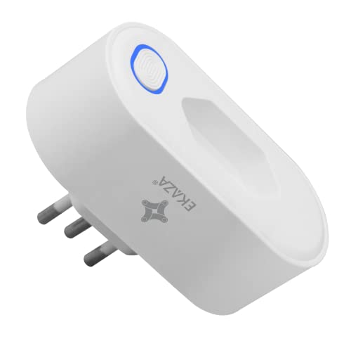 EKAZA, Tomada Inteligente 10A, Wi-Fi, Com Medidor de Consumo, Compativel com Google assistente e Alexa – T206M