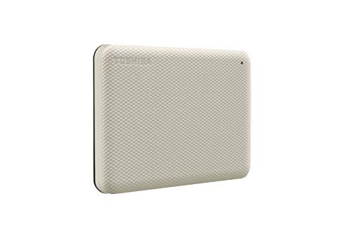 HD Externo Portátil Toshiba 1TB Canvio Advance USB 3.0 Branco - HDTCA10XW3AA