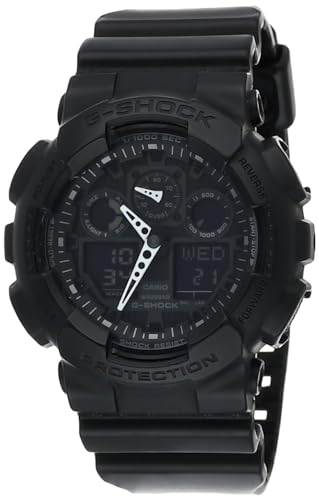 Relogio Masculino Casio G-Shock Anadigi Ga-100-1A1Dr - Preto