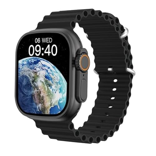 Smartwatch W68 Ultra Series 8 NFC – Tela 2.0 (Preto)