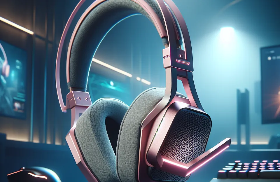Headset Gamer Razer Kraken Multi Platform, Quartz Rosa: Conforto e Som Imersivo