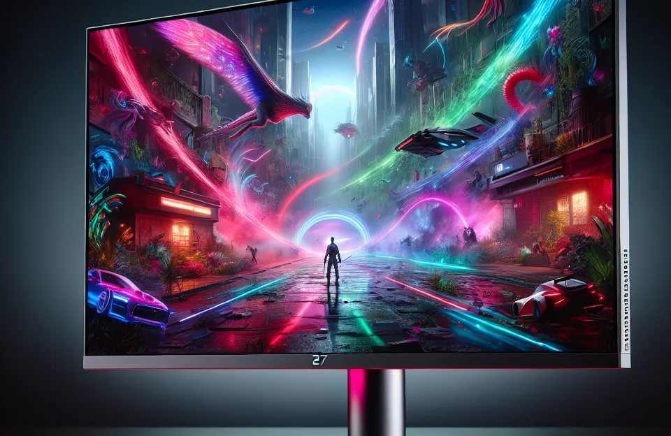 Monitor Gamer AOC Hero 27" 165Hz 1ms Ajuste de Altura