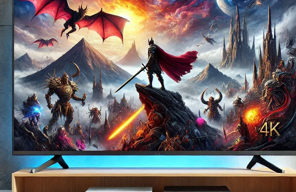 Smart TV Aiwa 50” Android 4K com Borda Ultrafina e HDR10