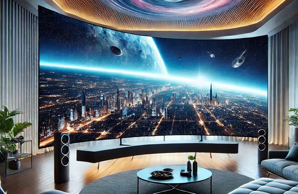 HQ Smart TV 60" UHD 4K: Design Slim e Tecnologia Avançada