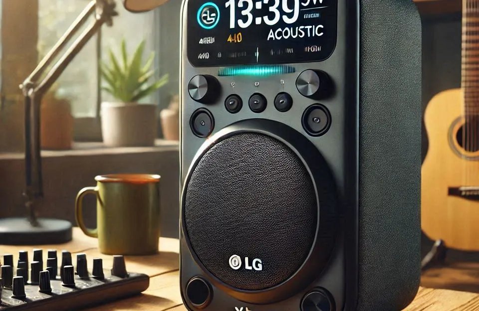 Caixa de Som Acústica LG Xboom RNC9 Bluetooth Rádio 410W