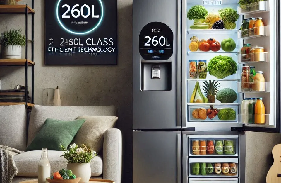 Refrigerador 260L 2 Portas Classe A com Tecnologia Eficiente
