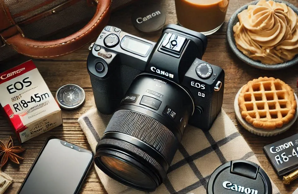 Canon EOS R50 com Lente RF-S18-45mm: Qualidade e Versatilidade em um Só Kit