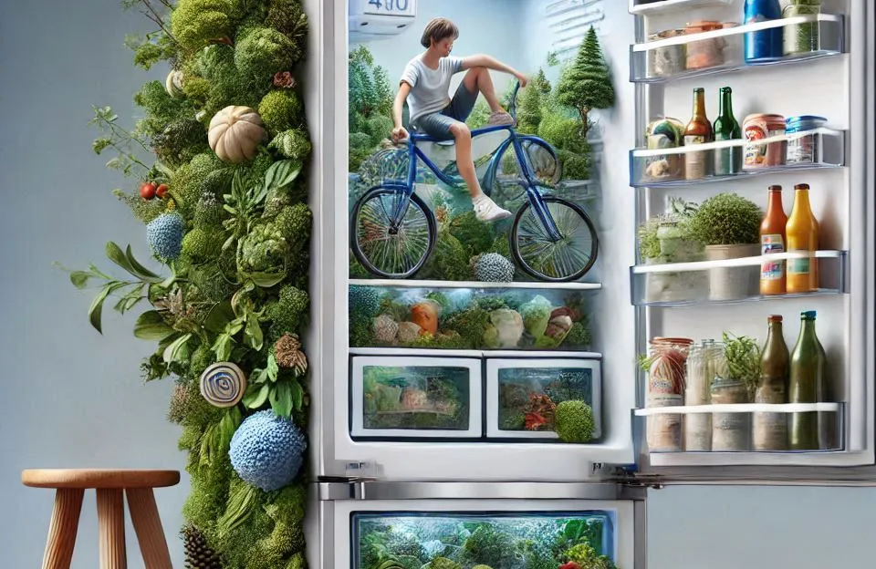 Geladeira Electrolux Frost Free Inverter 480L Efficient com AutoSense SmartBivolt