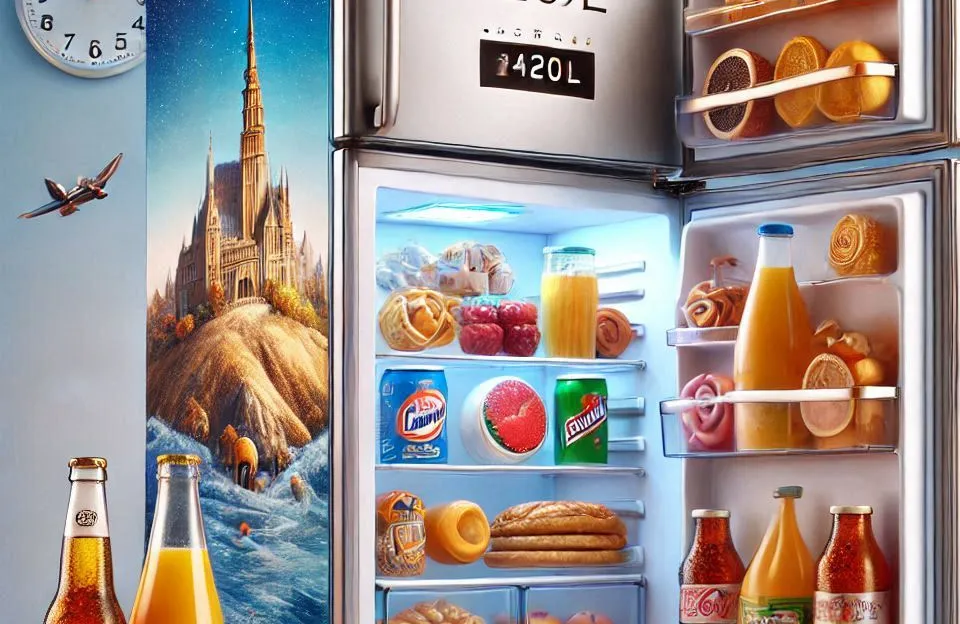Refrigerador 472L 2 Portas Frost Free Continental 220V