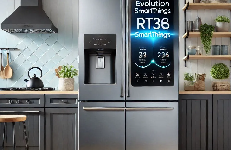 Samsung Geladeira Duplex Evolution SmartThings RT38 391L Bivolt Inox
