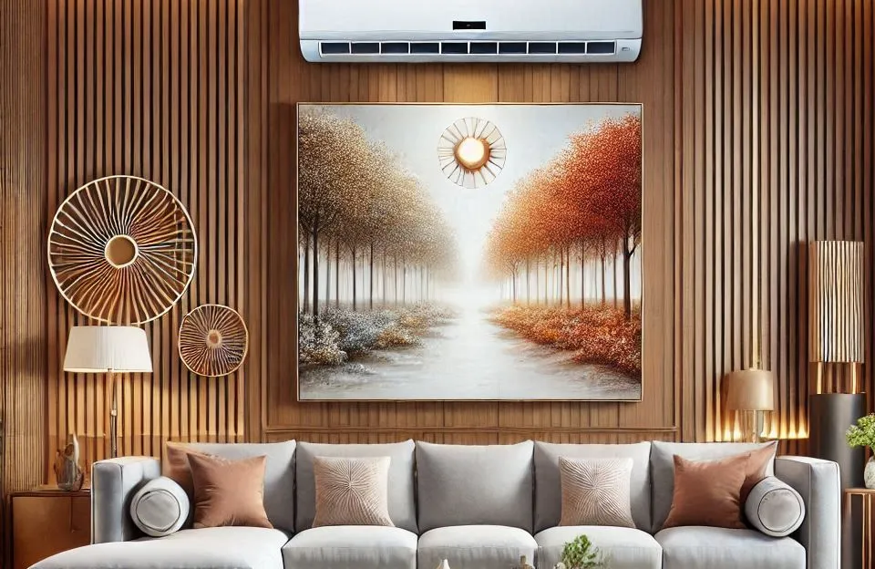 Ar Condicionado Hi Wall LG Dual Inverter Voice 12.000 BTUs Quente e Frio 220v R-32