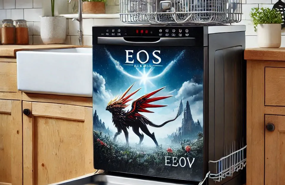 Lava-louças 10 Serviços Eos Slim All Black Ell10p 220v