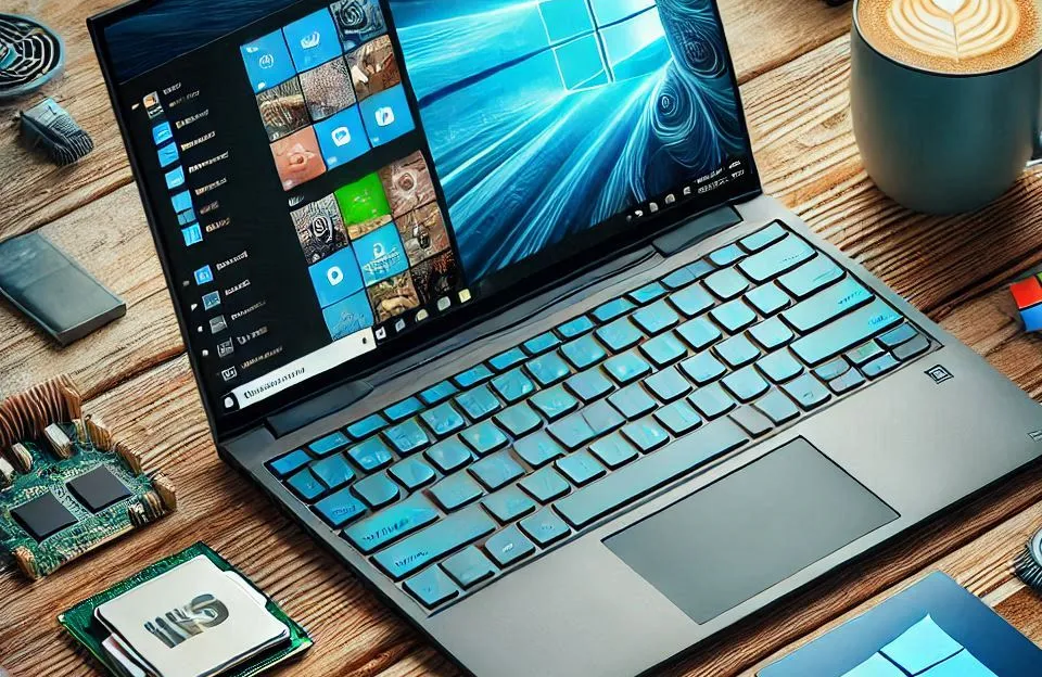 Notebook Ultra com Processador Core i5 e Windows 10 Pro