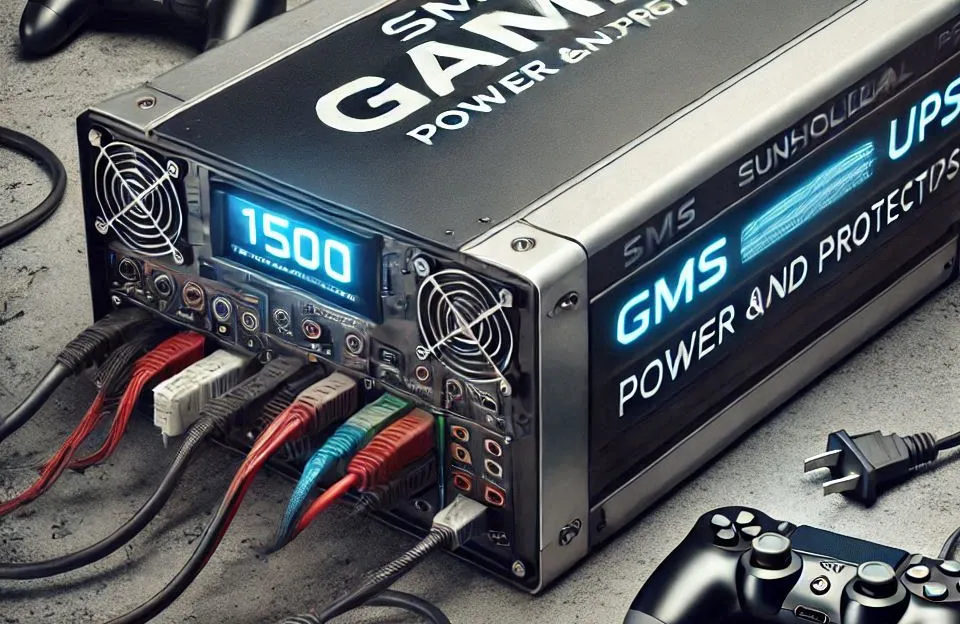 Nobreak SMS Gamer 1500 VA Senoidal: Potência e Proteção