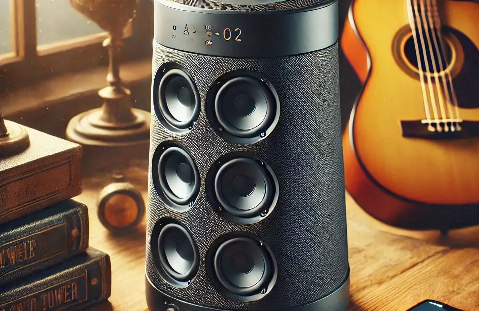 Torre de Som AWS-T1W-02 Bluetooth: Potência e Conectividade