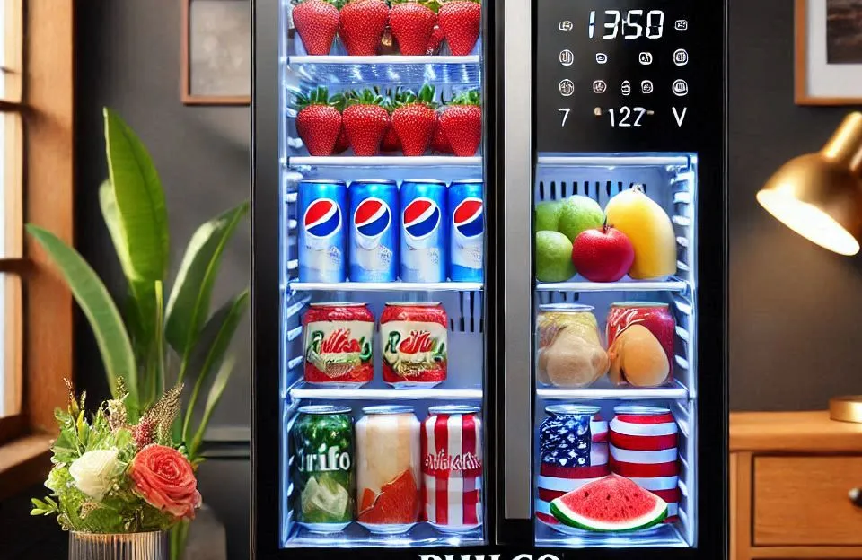 Frigobar Philco PFG105PG Vidro Duplo 7 Níveis 85L 127V