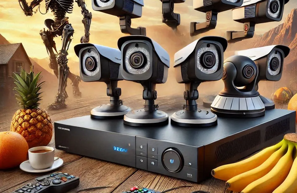 Kit Intelbras 8 Câmeras VHC 1120 com DVR de 8 Canais e HD de 1TB