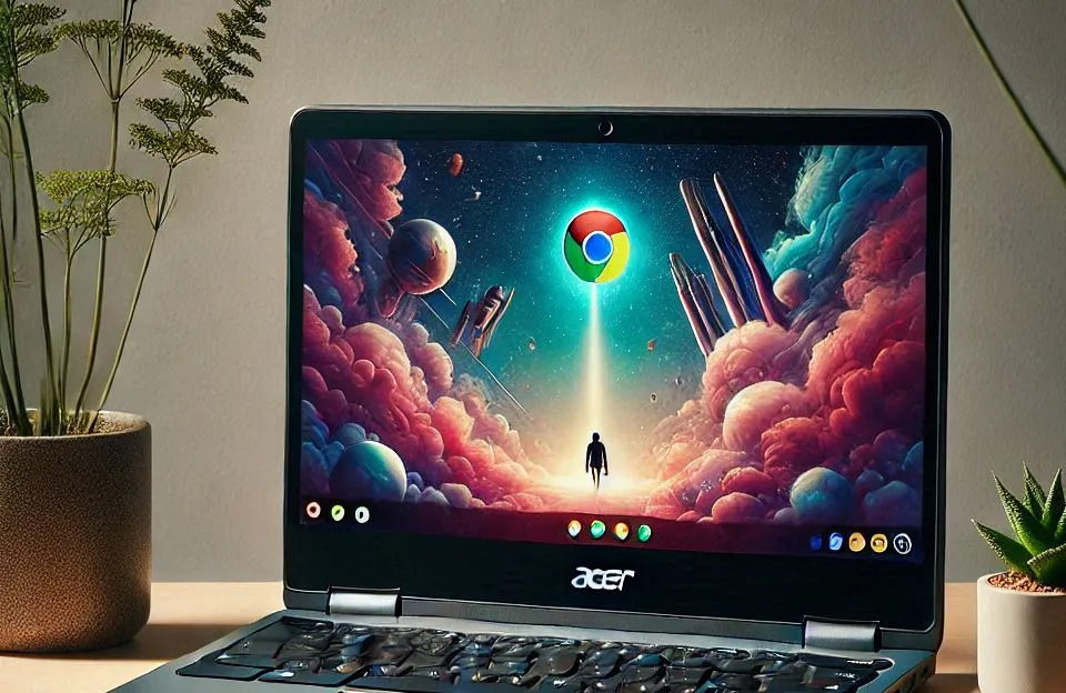 Notebook Acer Chromebook N4020: Compacto, Eficiente e Ideal para Tarefas Simples