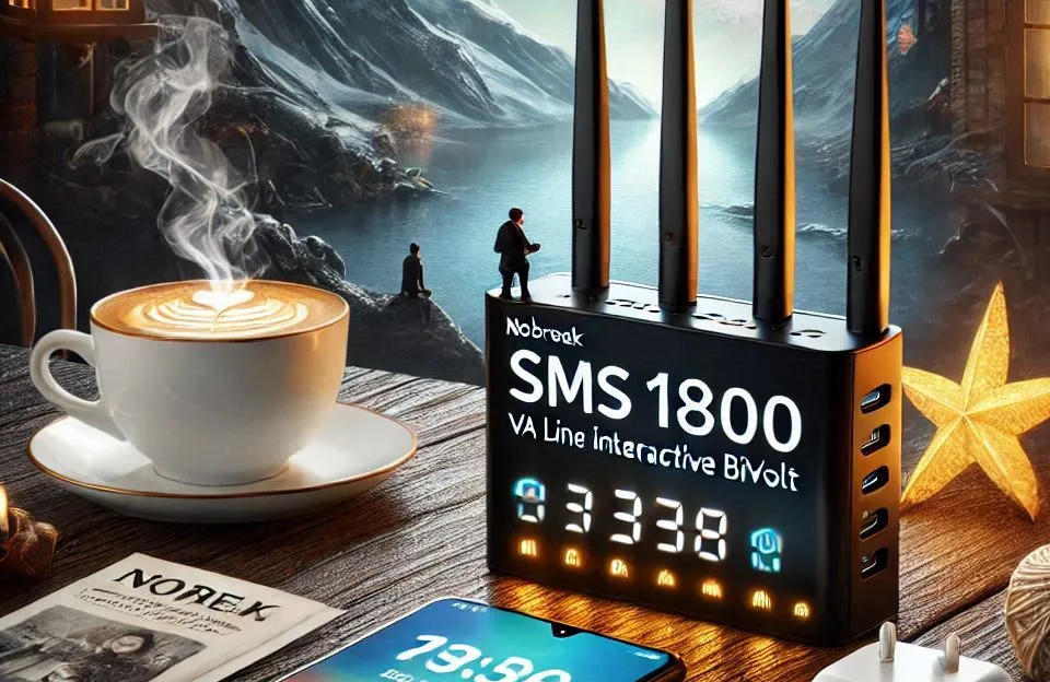 Nobreak SMS Pro 1800 VA Line Interactive Wi-Fi Bivolt