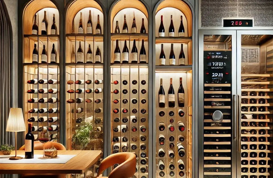 Adega de Vinhos Climatizada 18 Garrafas com Display e Sistema Termoelétrico